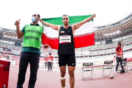 ثبت چهارمین مدال طلای ایران در پرش طول توسط خسروانی