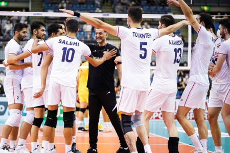 قهرمانی والیبال ایران در فینال بیست و یکمین دوره مسابقات آسیا