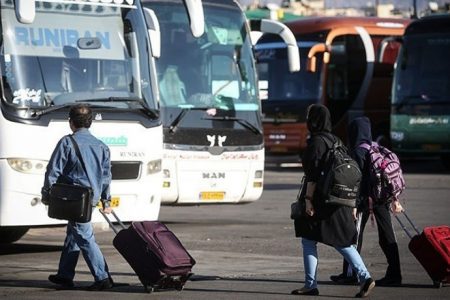 لغو محدودیت مسافرگیری در اتوبوس‌های بین‌شهری از اول آذر